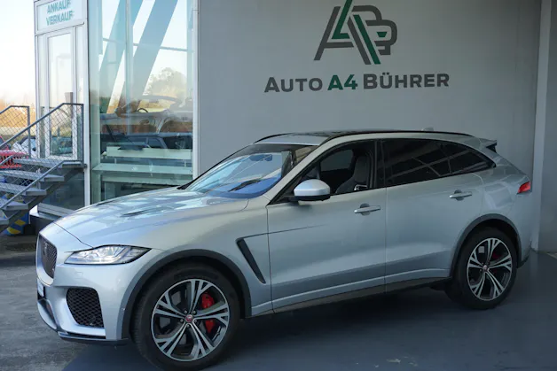 Jaguar F-Pace 5.0 V8 SVR AWD 551PS "100% Benziner"