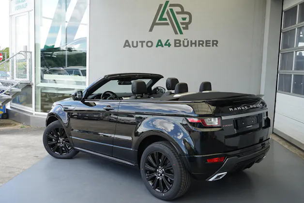 Land Rover Evoque 2.0Si4 SE Dynamic Convertible 4WD Automat 241PS mit neuer AHK für 1,5t.Zuglast