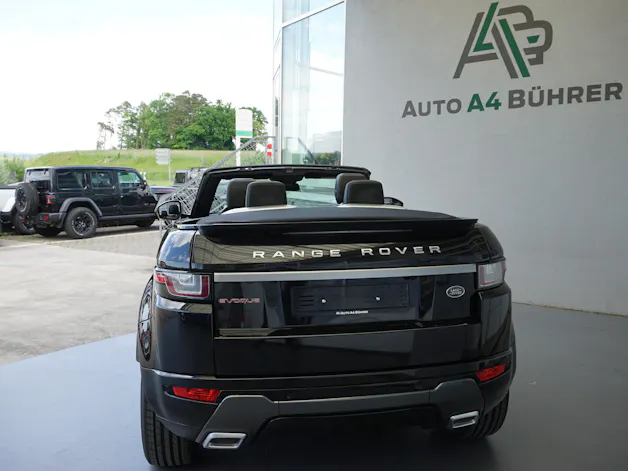 Land Rover Evoque 2.0Si4 SE Dynamic Convertible 4WD Automat 241PS mit neuer AHK für 1,5t.Zuglast