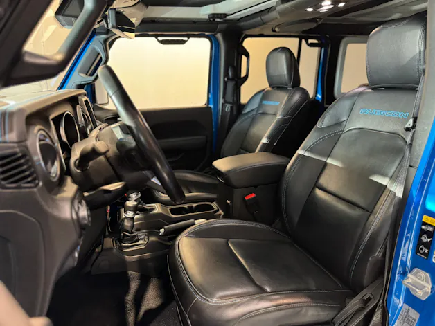JEEP Wrangler 2.0 PHEV Unlimited Rubicon Automatic Soft Top BLUE - BORLA 🚀 499.- pro Monat