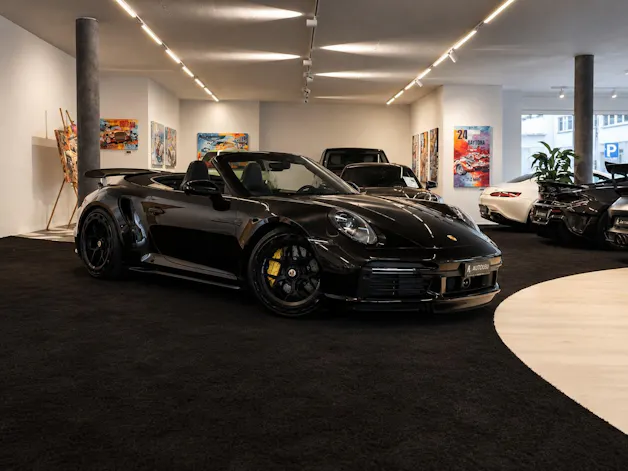 PORSCHE 911 Turbo S Cabriolet PDK | Brixton Forged ZV 21/22" | Sportabgasanlage | Burmester | Sitzbelüftung | Liftsystem |