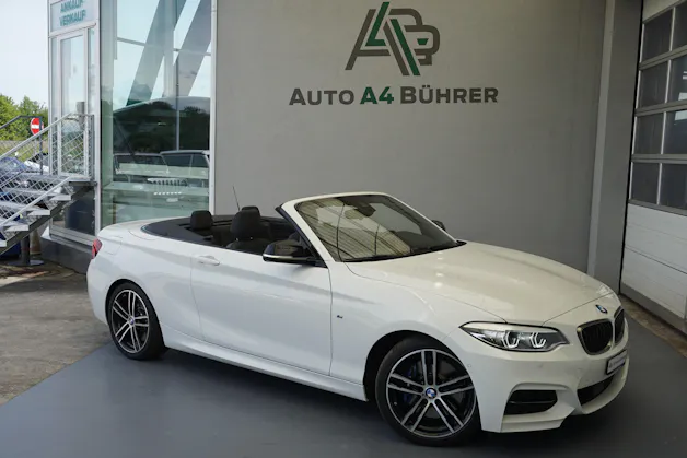 BMW M240i xDrive Convertible 340 PS CH-Auto mit Gratisservice "sehr gepflegtes Auto"