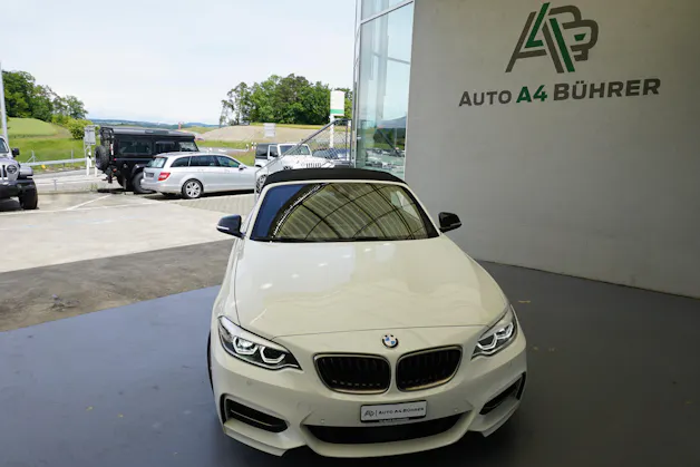 BMW M240i xDrive Convertible 340 PS CH-Auto mit Gratisservice "sehr gepflegtes Auto"
