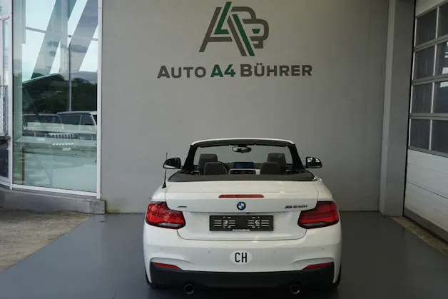 BMW M240i xDrive Convertible 340 PS CH-Auto mit Gratisservice "sehr gepflegtes Auto"