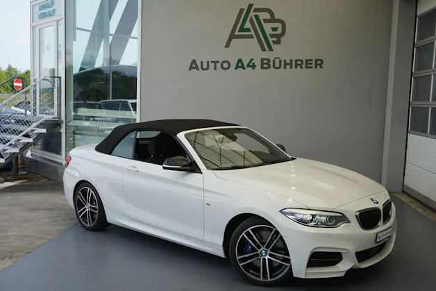 BMW M240i xDrive Convertible 340 PS CH-Auto mit Gratisservice "sehr gepflegtes Auto"