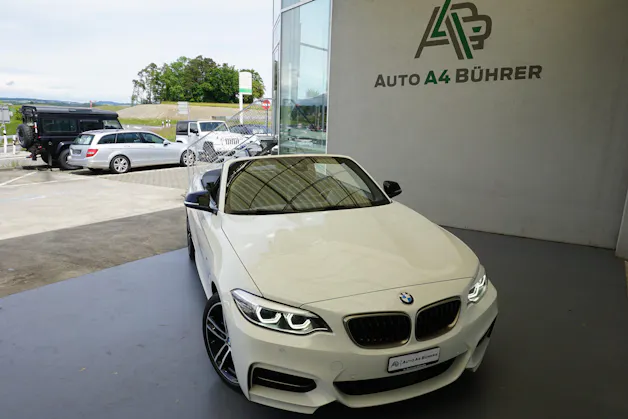 BMW M240i xDrive Convertible 340 PS CH-Auto mit Gratisservice "sehr gepflegtes Auto"