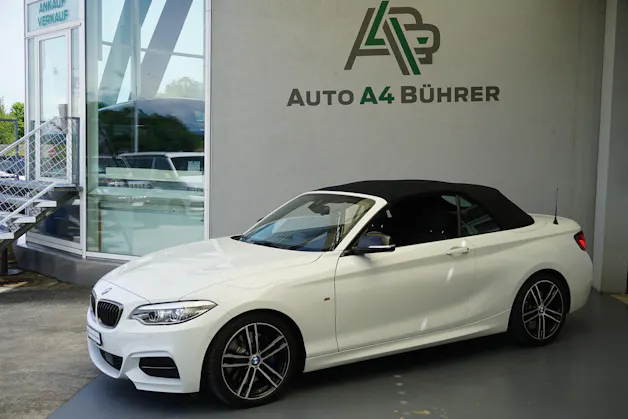 BMW M240i xDrive Convertible 340 PS CH-Auto mit Gratisservice "sehr gepflegtes Auto"
