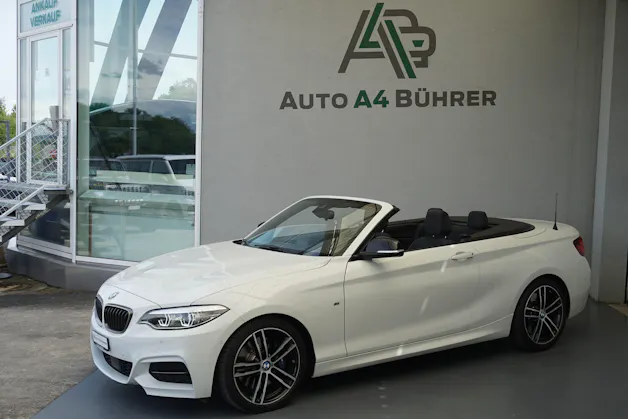 BMW M240i xDrive Convertible 340 PS CH-Auto mit Gratisservice "sehr gepflegtes Auto"
