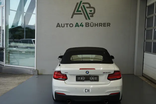 BMW M240i xDrive Convertible 340 PS CH-Auto mit Gratisservice "sehr gepflegtes Auto"