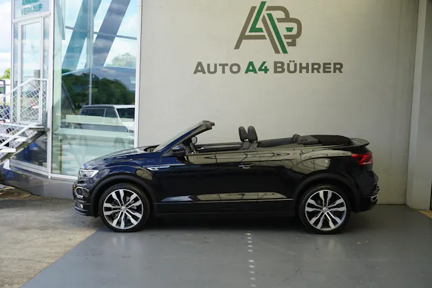 VW T-Roc 1.5 TSI EVO R-Line Cabriolet DSG-Automat 150PS mit Lederausstattung und Abstandsregeltempomat