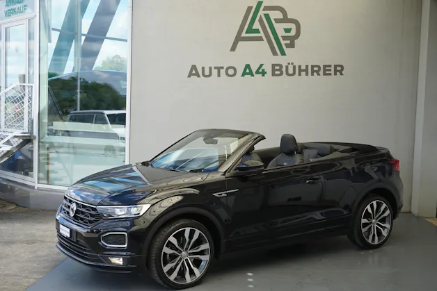 VW T-Roc 1.5 TSI EVO R-Line Cabriolet DSG-Automat 150PS mit Lederausstattung und Abstandsregeltempomat