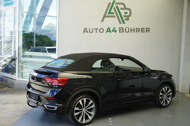 VW T-Roc 1.5 TSI EVO R-Line Cabriolet DSG-Automat 150PS mit Lederausstattung und Abstandsregeltempomat