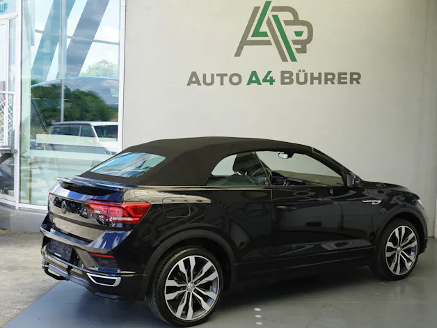 VW T-Roc 1.5 TSI EVO R-Line Cabriolet DSG-Automat 150PS mit Lederausstattung und Abstandsregeltempomat