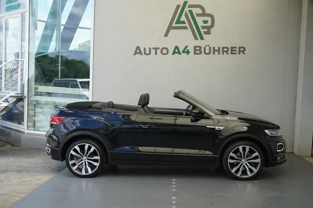VW T-Roc 1.5 TSI EVO R-Line Cabriolet DSG-Automat 150PS mit Lederausstattung und Abstandsregeltempomat