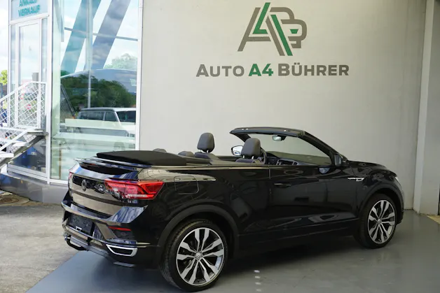VW T-Roc 1.5 TSI EVO R-Line Cabriolet DSG-Automat 150PS mit Lederausstattung und Abstandsregeltempomat