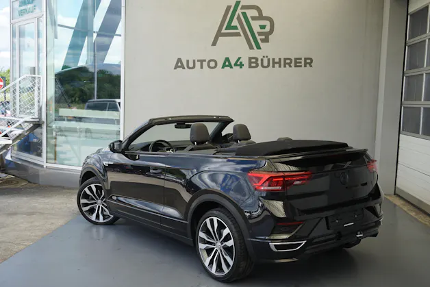 VW T-Roc 1.5 TSI EVO R-Line Cabriolet DSG-Automat 150PS mit Lederausstattung und Abstandsregeltempomat
