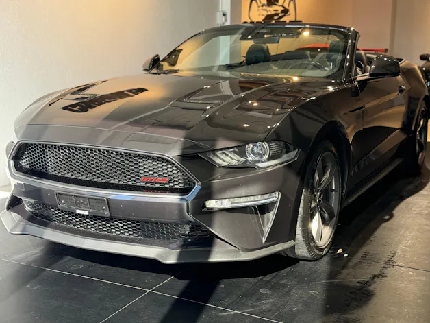 FORD Mustang Convertible 5.0 V8 GT California Special Automat 🚀 GT/CS DARK MATTER GREY - SONDER-EDITION 499.- / Monat GRATIS SERVICE