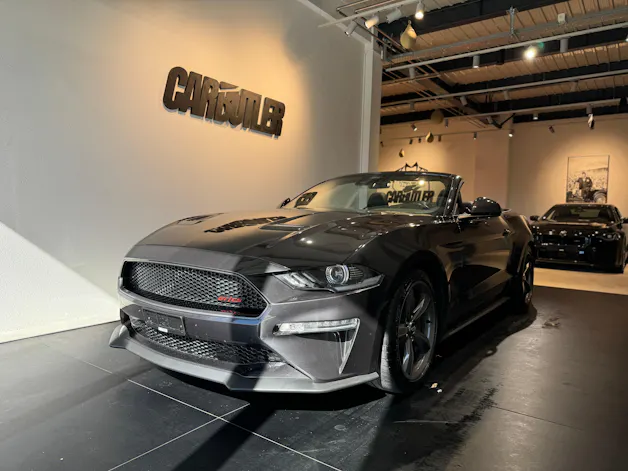 FORD Mustang Convertible 5.0 V8 GT California Special Automat 🚀 GT/CS DARK MATTER GREY - SONDER-EDITION 499.- / Monat GRATIS SERVICE