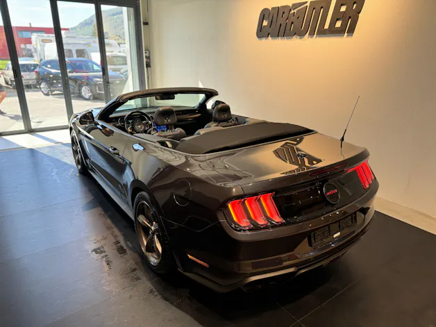 FORD Mustang Convertible 5.0 V8 GT California Special Automat 🚀 GT/CS DARK MATTER GREY - SONDER-EDITION 499.- / Monat GRATIS SERVICE