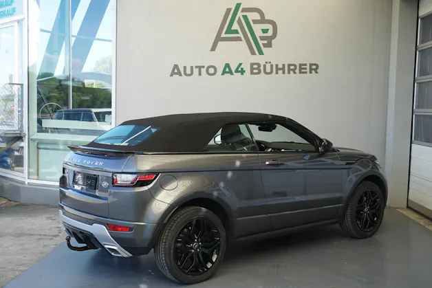 Land Rover Evoque 2.0Si4 SE Dynamic Convertible 241PS 100% Benziner!! mit Anhängerkupplung für 1500kg
