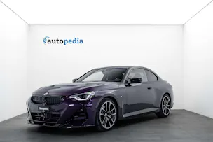BMW BMW M240i xDrive Steptronic CH-Fahrzeug! Thundernight Metallic!