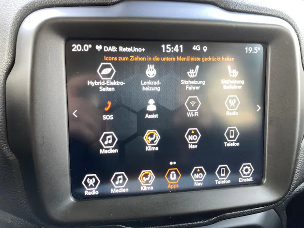 JEEP Renegade 1.3 T PHEV Trailhawk AWD mit Geländeuntersetzung