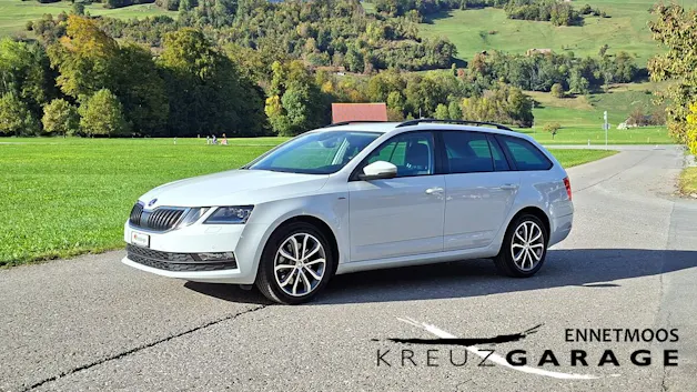 SKODA Octavia Combi 2.0 TSI Soleil 4x4 DSG *Anhängerkupplung+8-fach bereift*