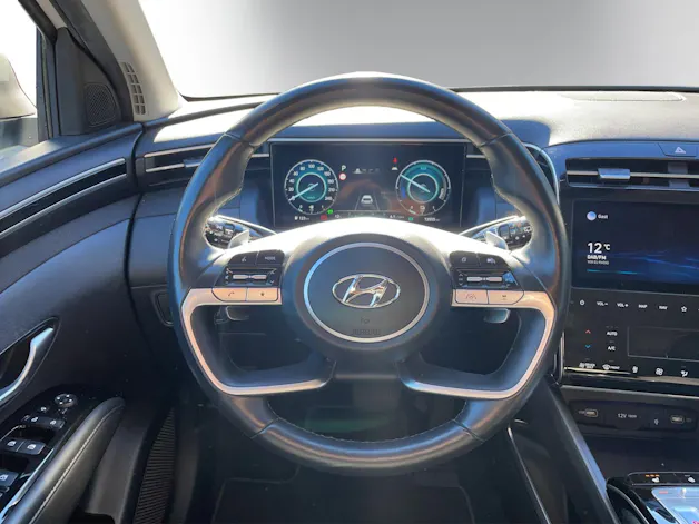 HYUNDAI Tucson 1.6 TGDI HEV Amplia 4WD | Hybrid | Allrad | Navigationssystem | Sitzheizung | 8-fach bereift