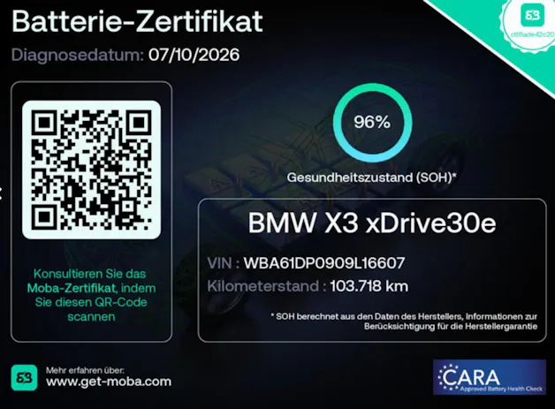 BMW X3 xDrive 30e