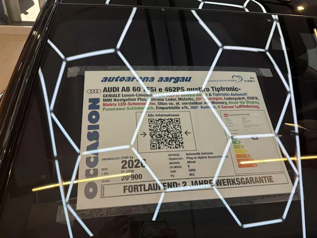 AUDI A8 60 TFSi e 462PS quattro Tiptronic-Automat