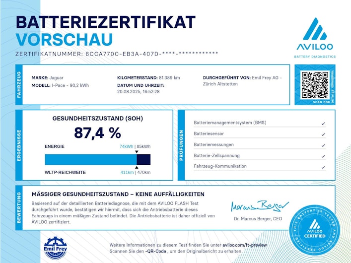 Vehicle image JAGUAR I-PACE